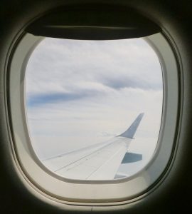 Airplane window