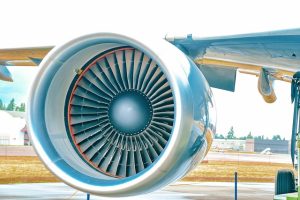 Airplane jet engine